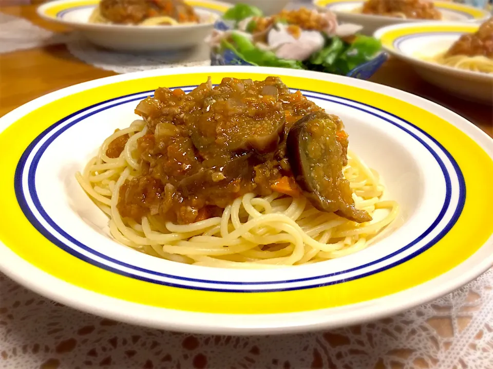 自家製トマトジュースと
大豆のお肉を使ってパスタ料理|🌻ako ·͜·♡peco🌻さん