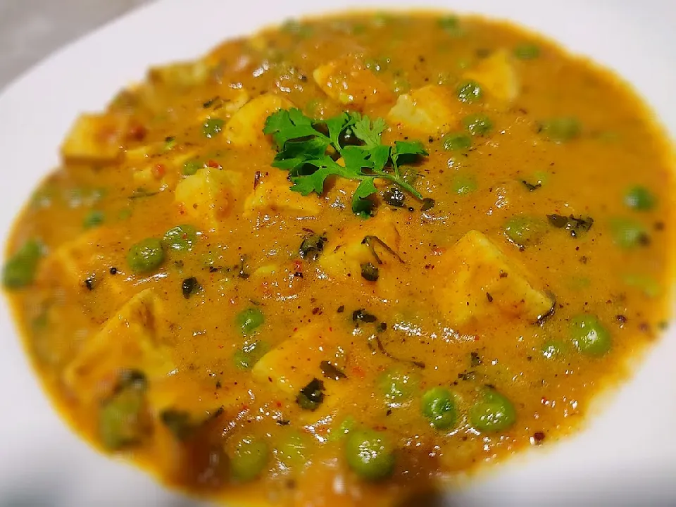 matar paneer 😁😁|Rucha Pujariさん