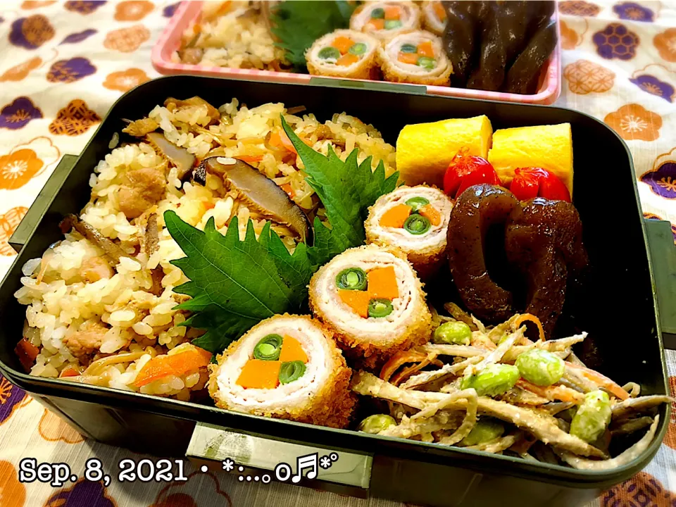 Snapdishの料理写真:2021/09/08お弁当〜♡|いく❤️さん