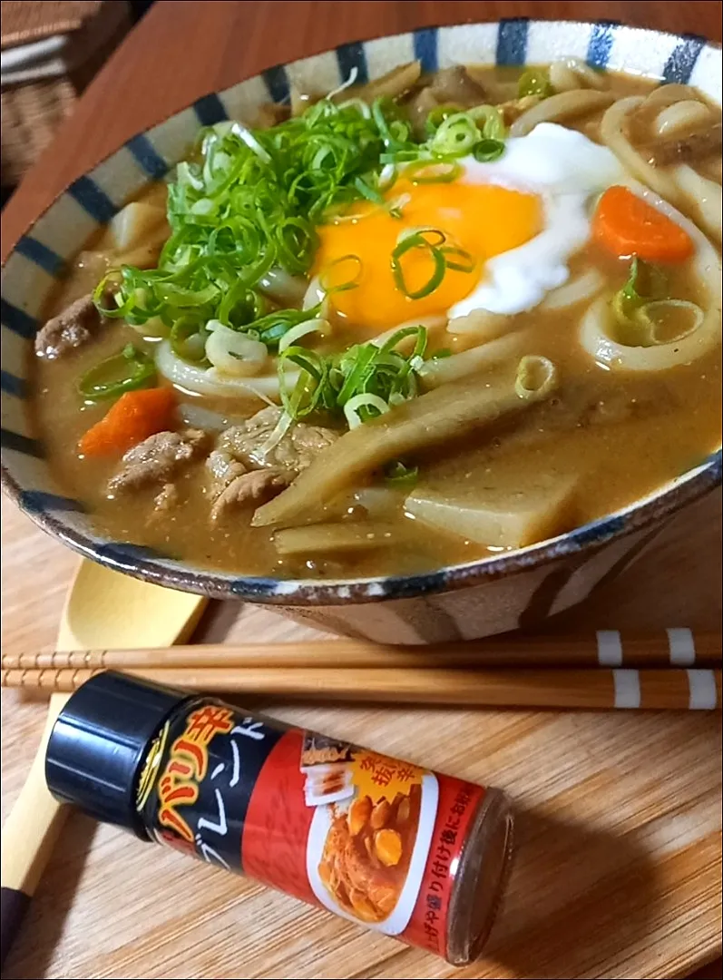 Snapdishの料理写真:芋煮ｶﾚｰうどん|まりおさん