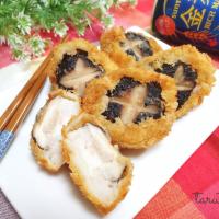 しいたけの海老はんぺん詰め揚げ🍄