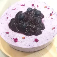 Vegan Blueberry Cheesecake|Angel Leeさん