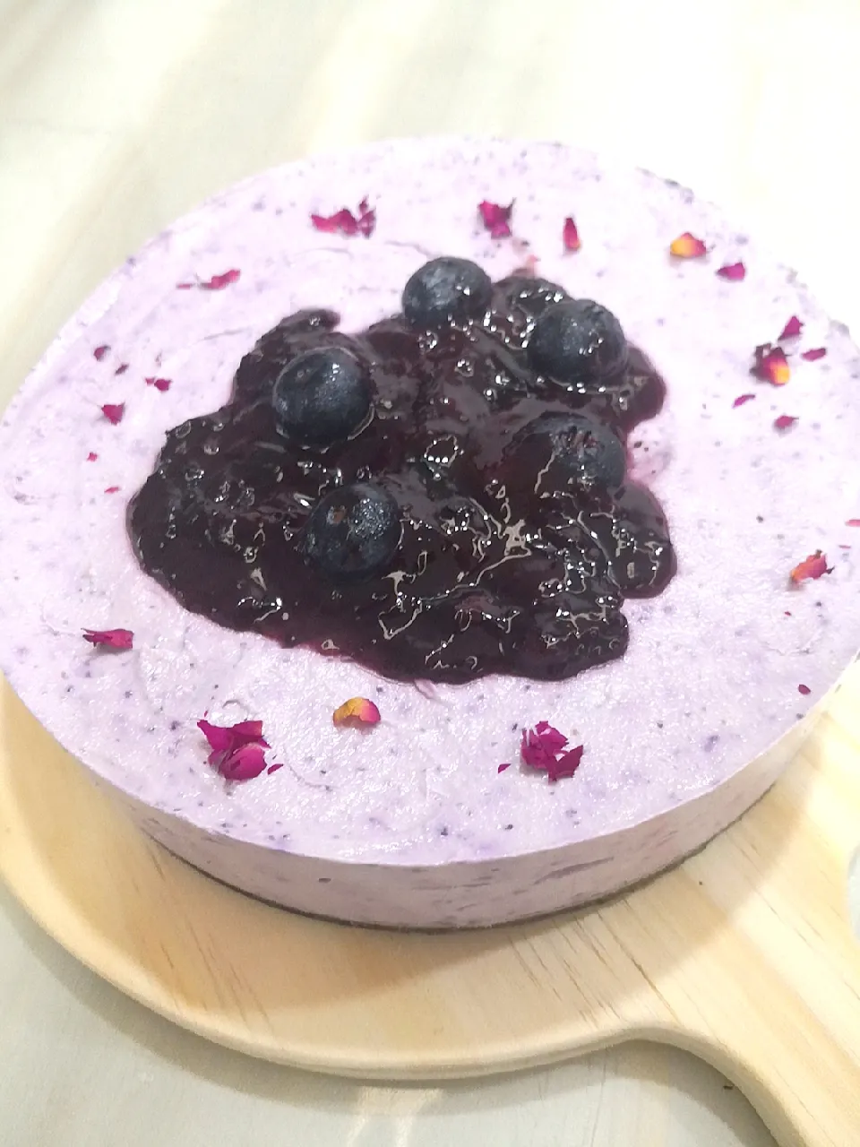 Vegan Blueberry Cheesecake|Angel Leeさん