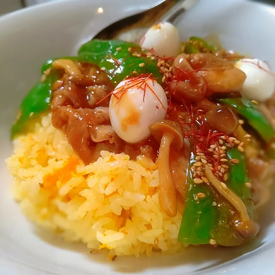 人参ご飯の三宝菜中華丼～♪♪|砂糖味屋キッチンさん