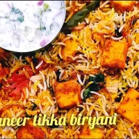 paneer tikka biryani 😍😋