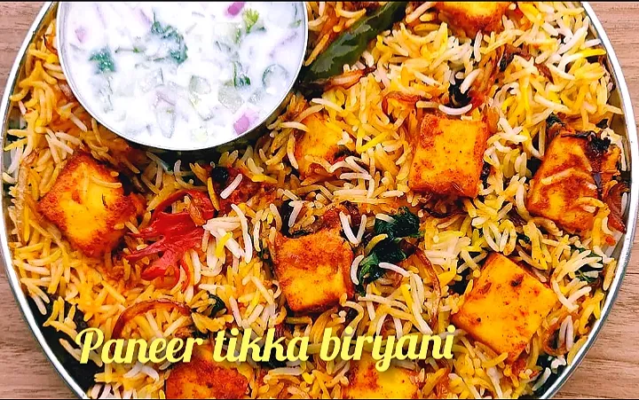 paneer tikka biryani 😍😋|Keerthyさん