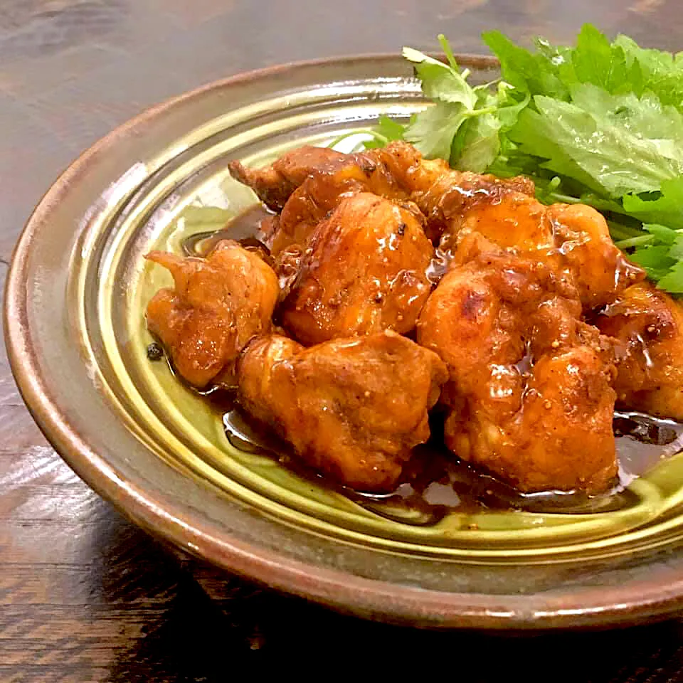 鶏モモ肉のソテー　無花果ソース|イナコさん