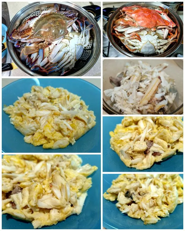 蟹肉炒蛋 - scrambled egg with crab meat|steven z.y.さん