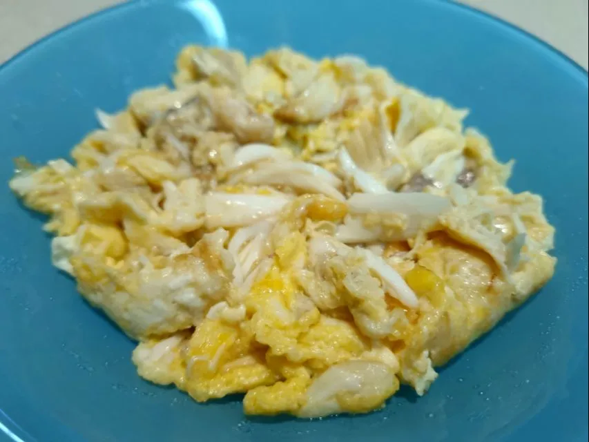 蟹肉炒蛋 - scrambled egg with crab meat|steven z.y.さん