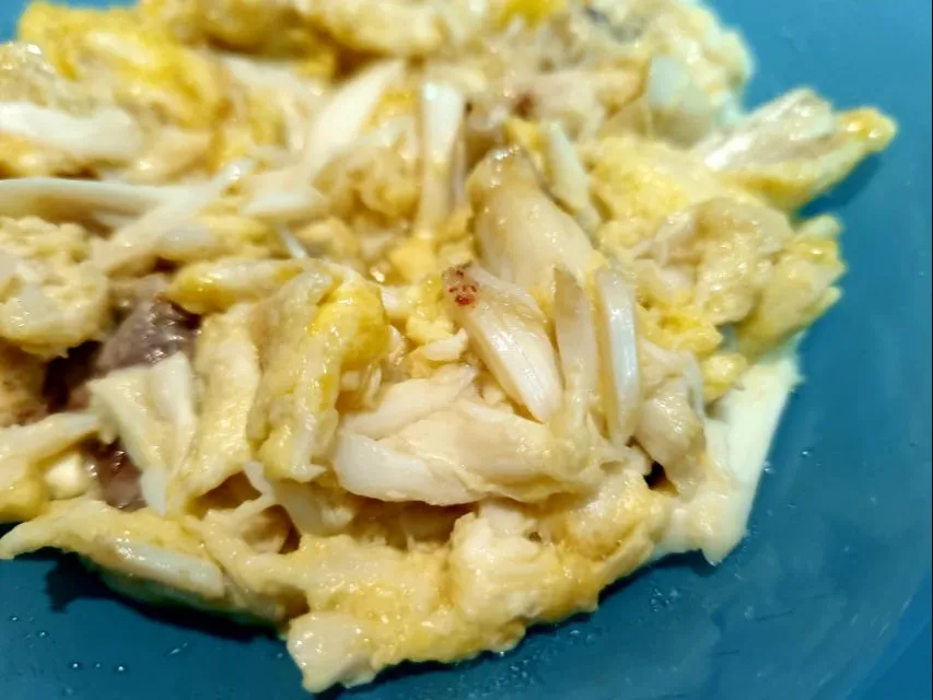 蟹肉炒蛋 - scrambled egg with crab meat|steven z.y.さん