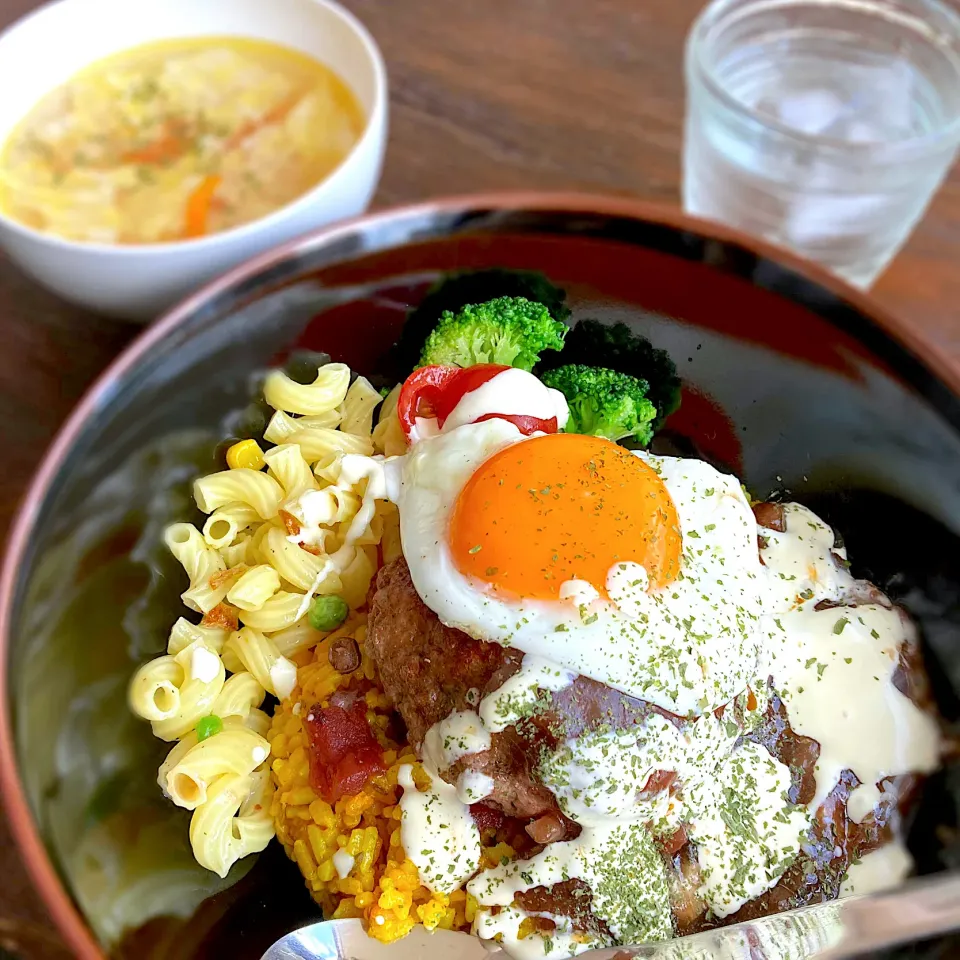 ターメリックライスでロコモコ丼|Kさん