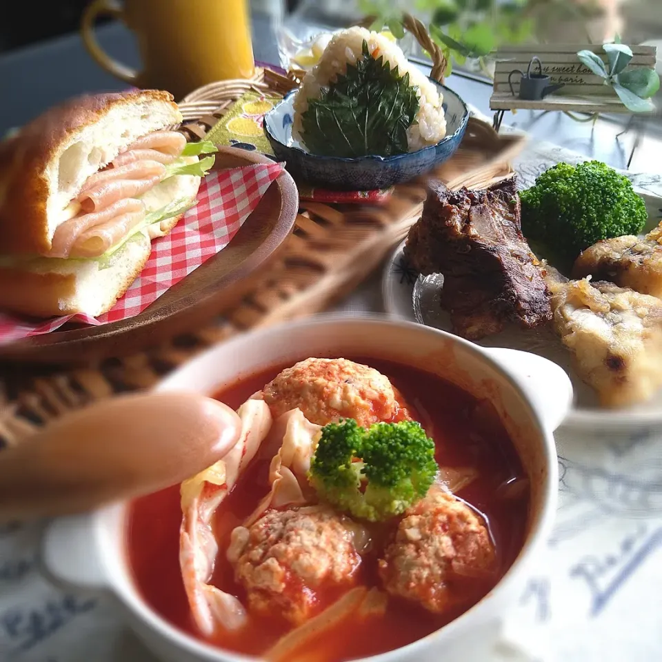 検査前日のおひとり様ランチ🩺|とまと🍅さん