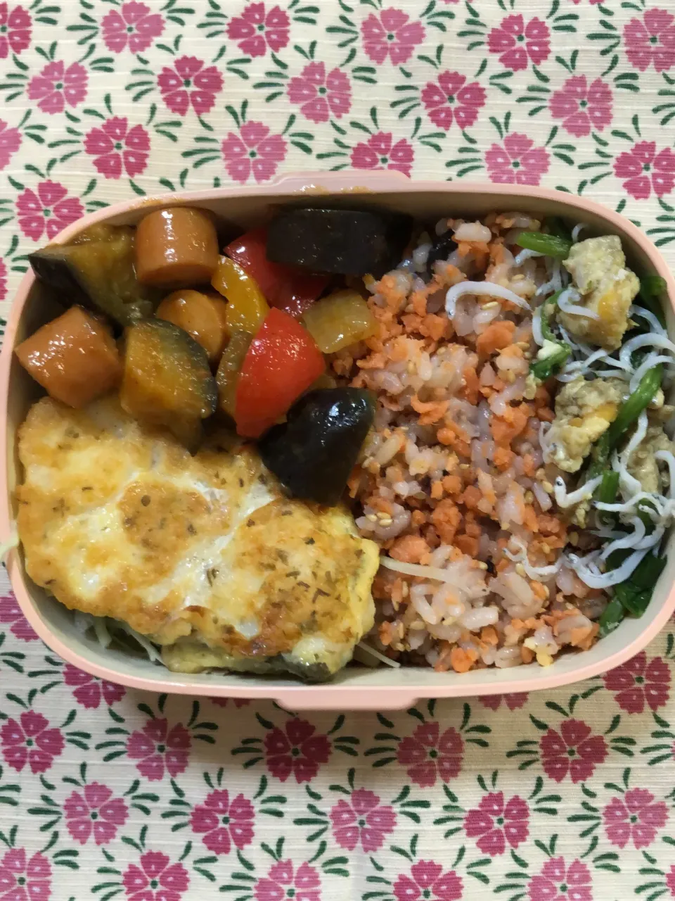 しゃけごまご飯弁当|kaori_831さん