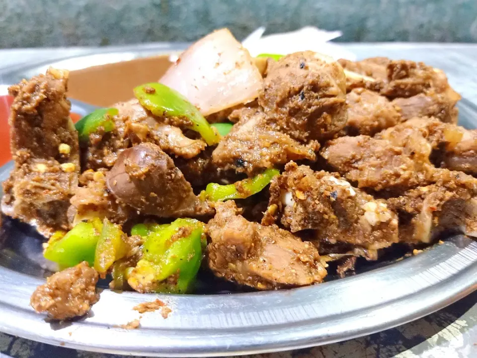 bbq mutton namkeen|alikhanさん