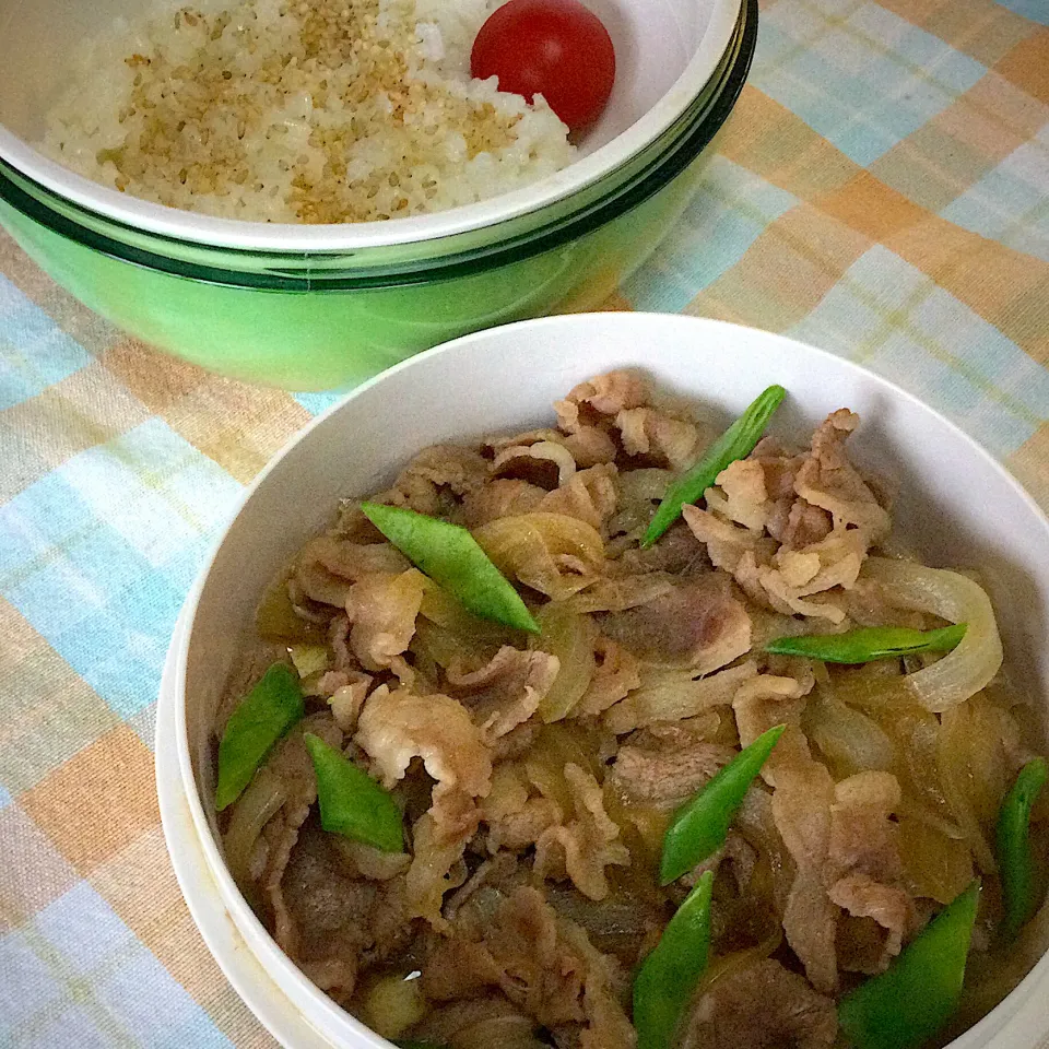 長女のJK弁当　牛丼ー|yukoさん