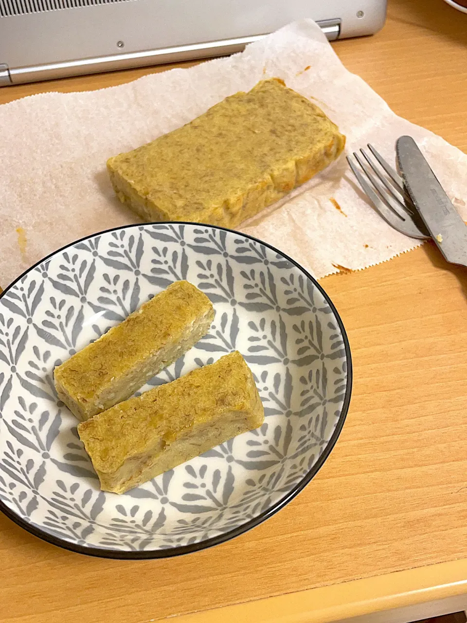 Snapdishの料理写真:プリンケーキ|りんさん