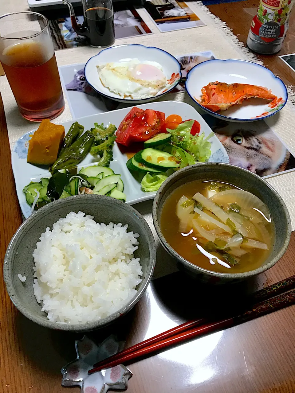 Snapdishの料理写真:ご実家ごはん　お昼ごはん|sayaさん