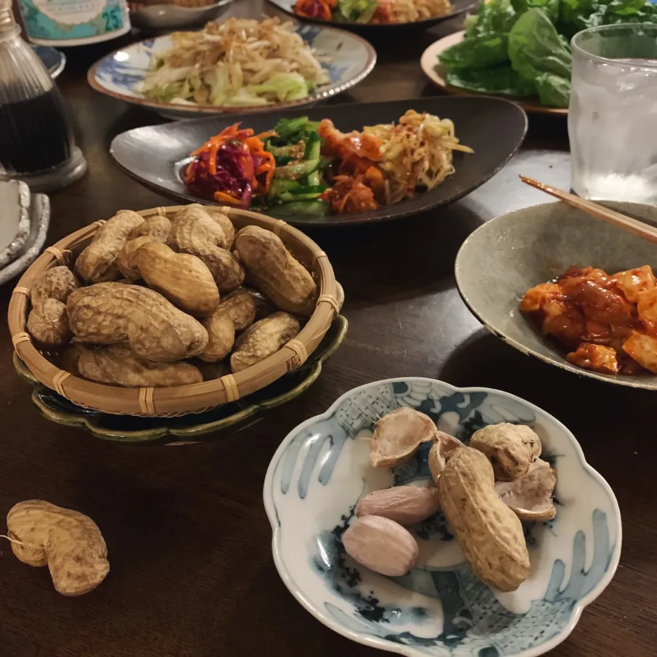 Snapdishの料理写真:kayoさんの料理 塩茹でおおまさり🥜|kayoさん