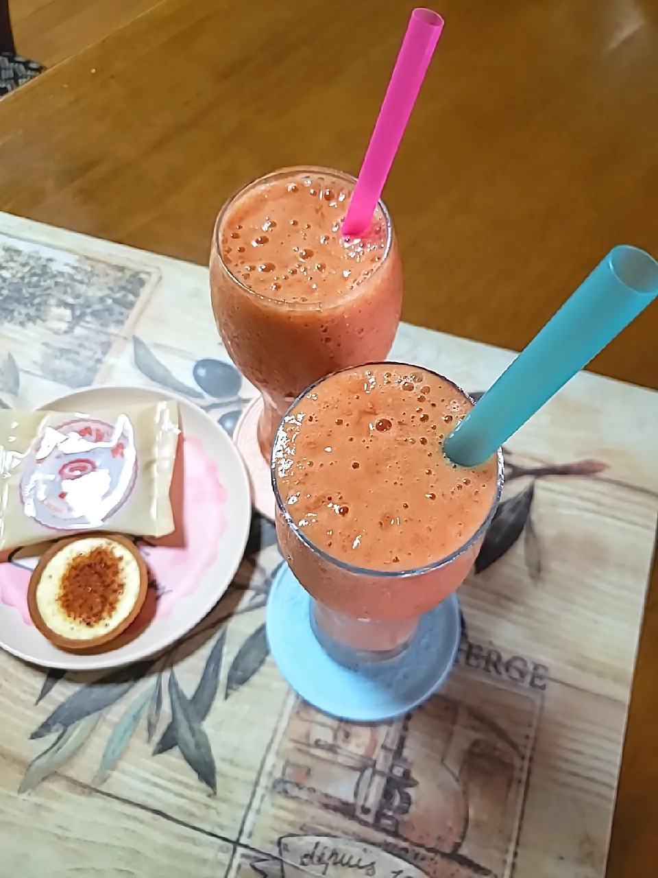 ヒルナンデスレシビ参照です
トマトバナナジュース|aiさん