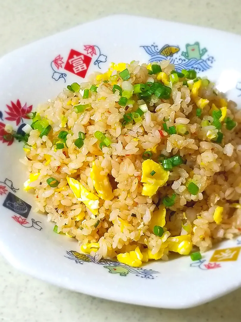 息子大好き👦炒飯の素でチャーハン|ぱんだのままんさん