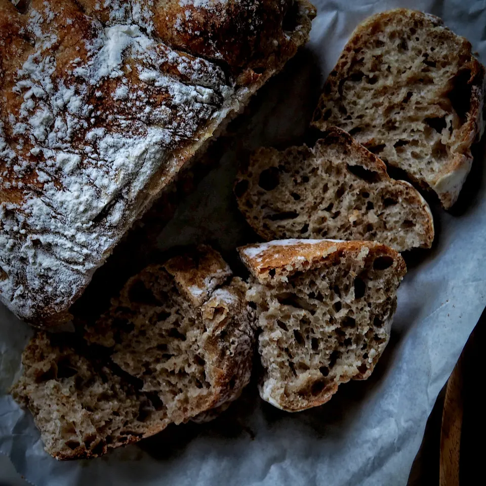 Homemade rustic sourdough bread|Misstyさん