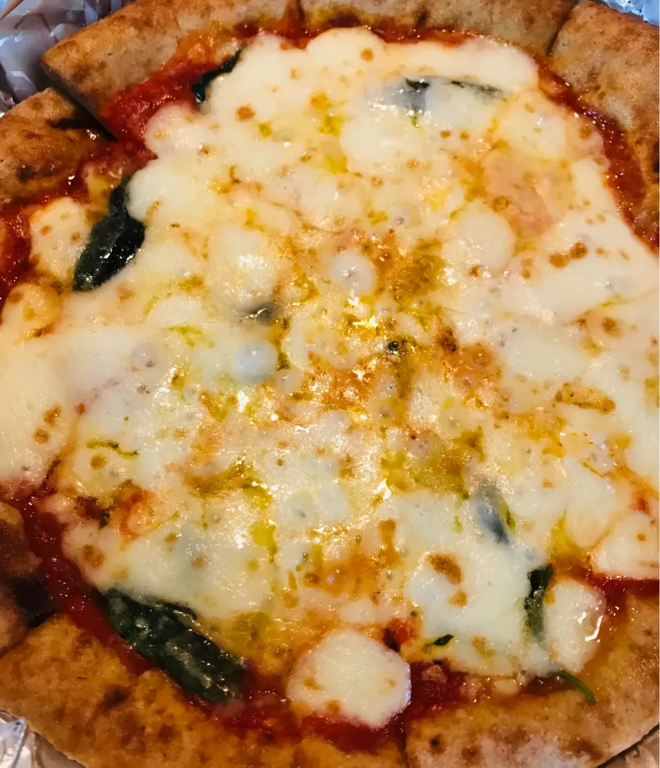 ”クレイジーマルゲリータ” takeout@『CIAZY PIZZA』ISETAN新宿店 イタリア展|平大さん