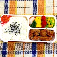 Snapdishの料理写真:💜9月12日お弁当💜|あーさん