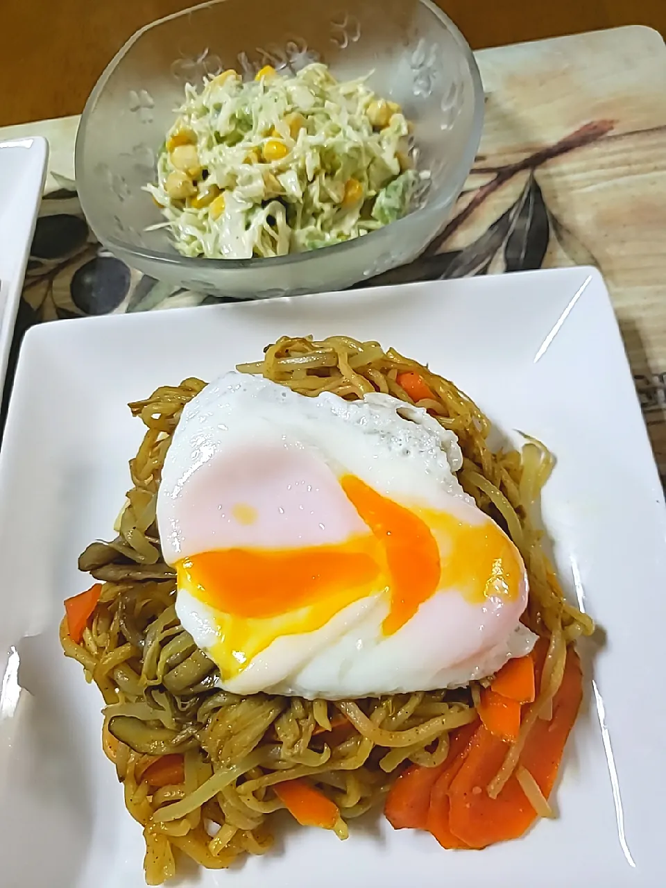 舞茸、えのき、もやし入り焼きそば|aiさん