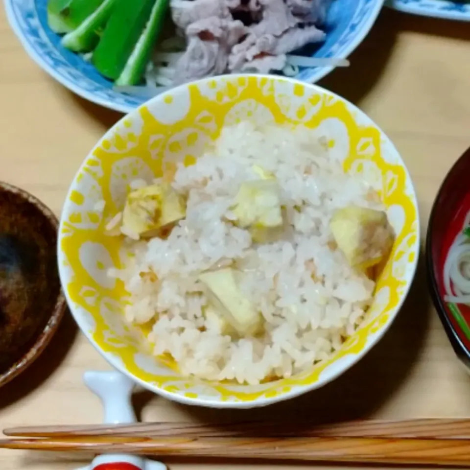 今日のメインは栗ご飯|Kaho Shinozukaさん