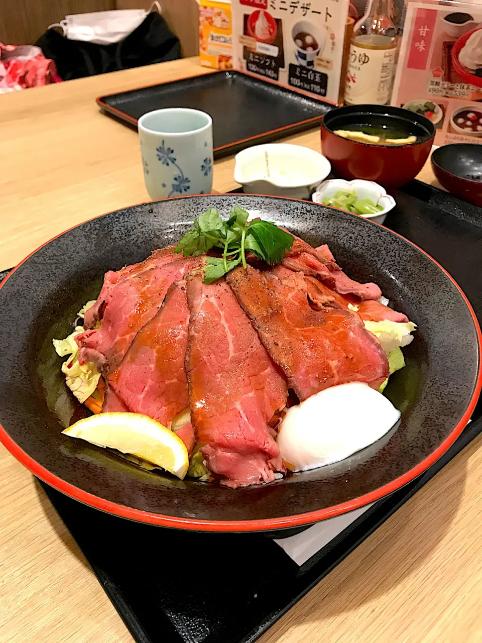 Snapdishの料理写真:ローストビーフ丼|sayaさん