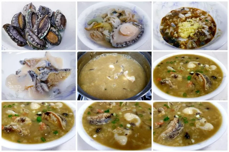 abalone congee|steven z.y.さん