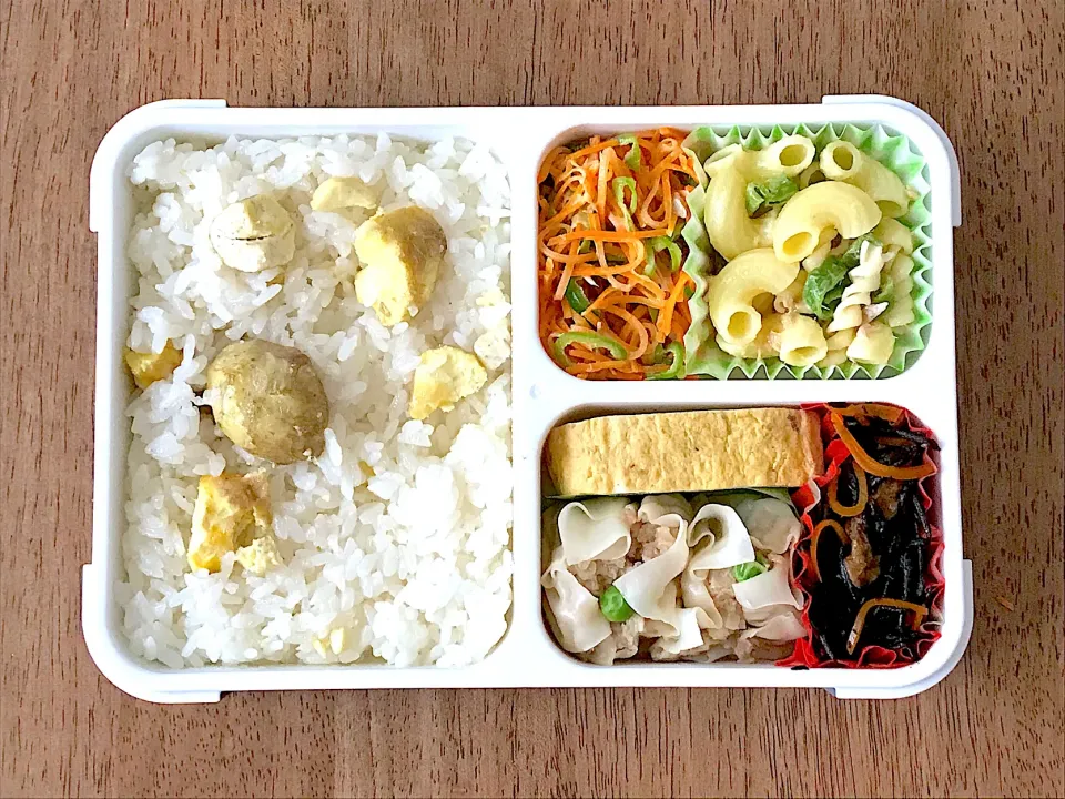 Snapdishの料理写真:栗ごはん弁当|703さん