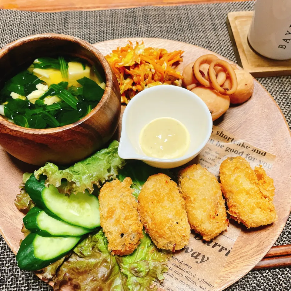 Snapdishの料理写真:⭐カキフライ⭐|Laniさん