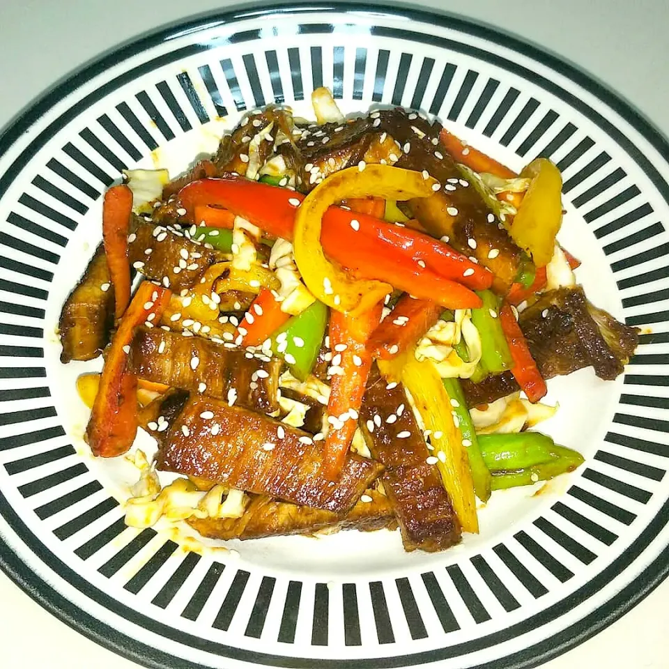 Beef and vegie salad|sana imranさん