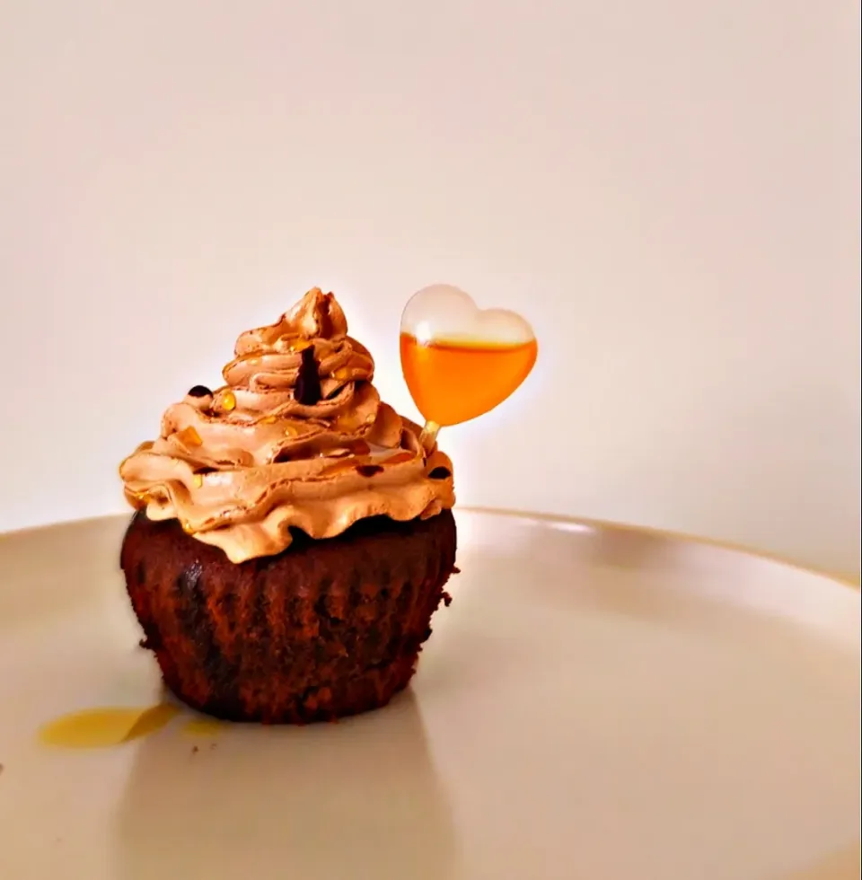 Tipsy bourbon chocolate cupcakes|reginaさん