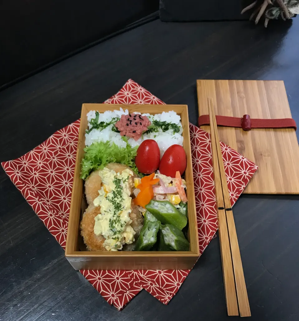 フィッシュケーキ弁当|sasori595さん