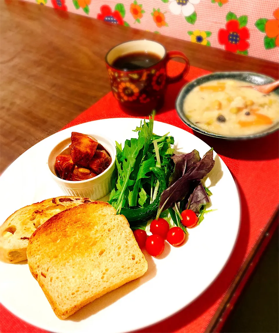 Snapdishの料理写真:🍀今日の朝ごはん🍀|ちゃんノンさん