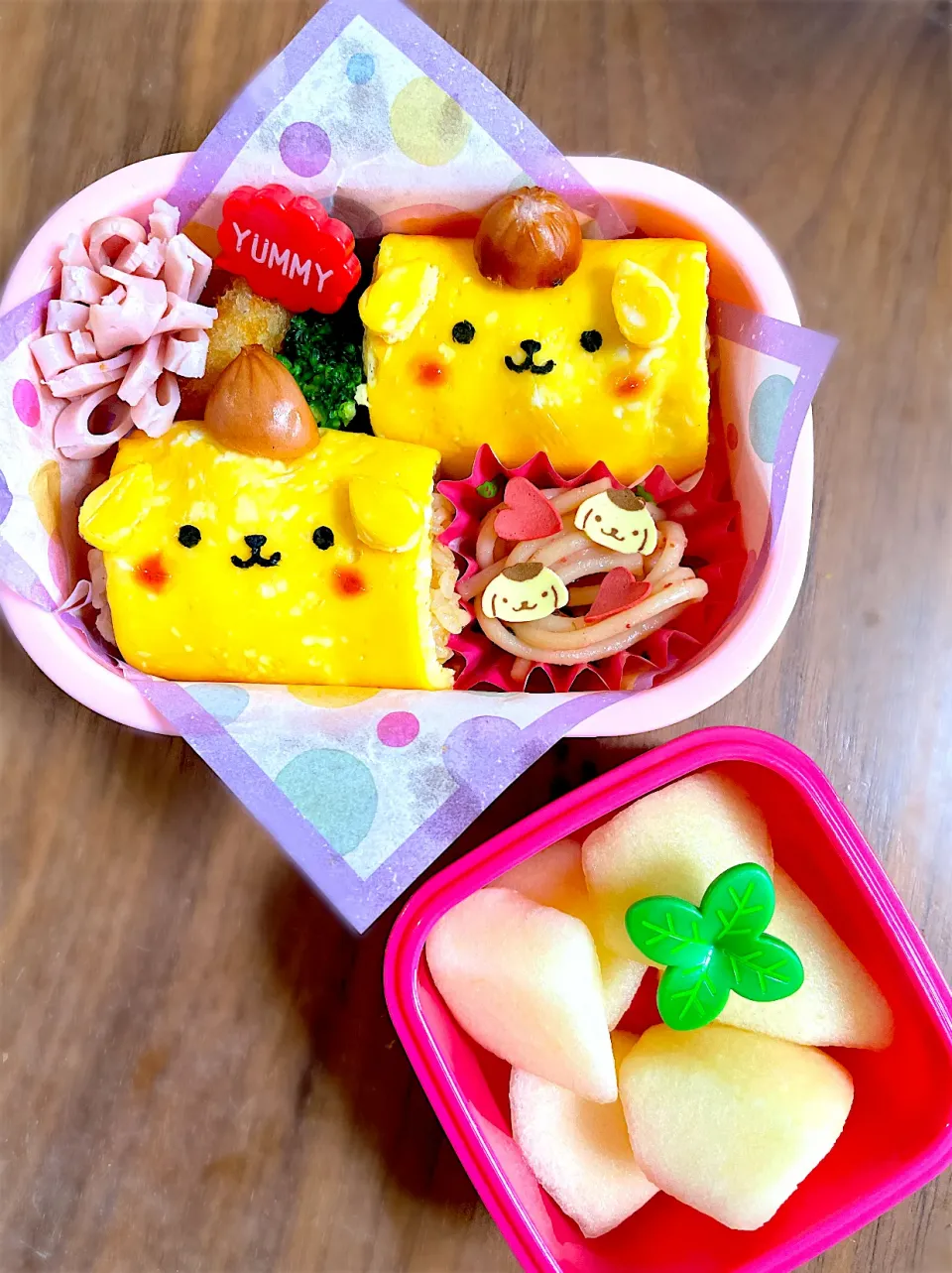 年少弁当🍱ポムポムプリン|mari＊yuakitoさん