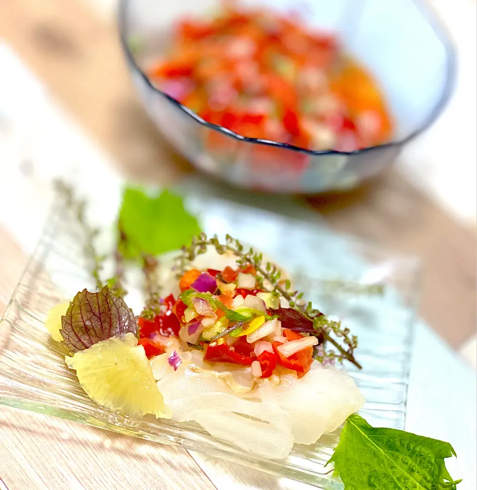 サルサソースカルパッチョ|Ameriさん