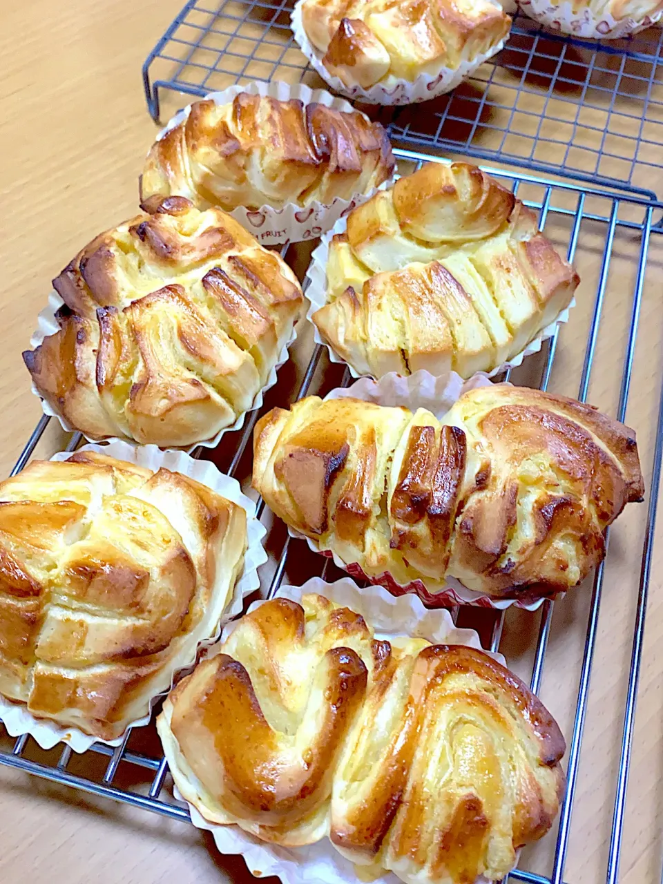 クリーム折り込みシートパン|びあんかさん