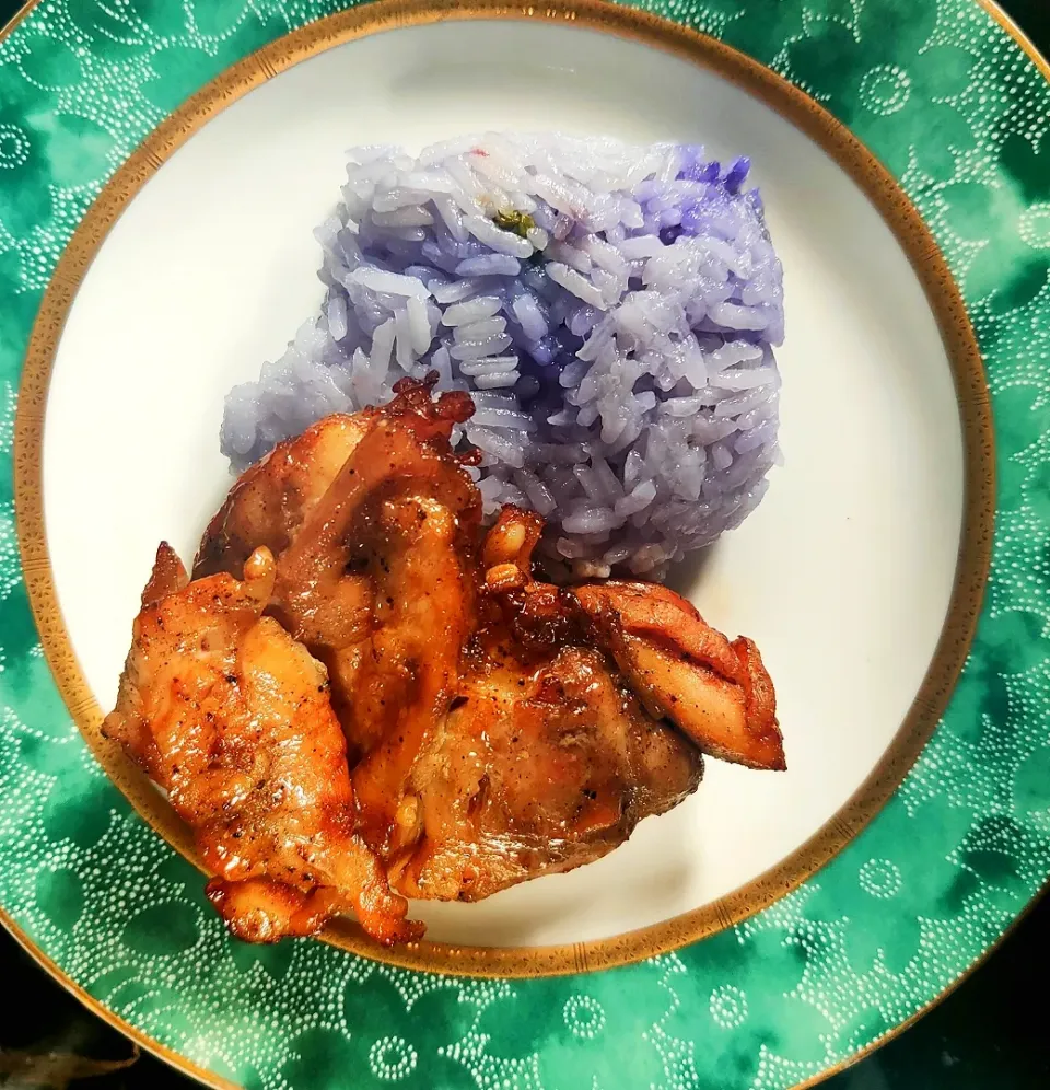 Grilled Chicken with Sticky Rice|katang23さん