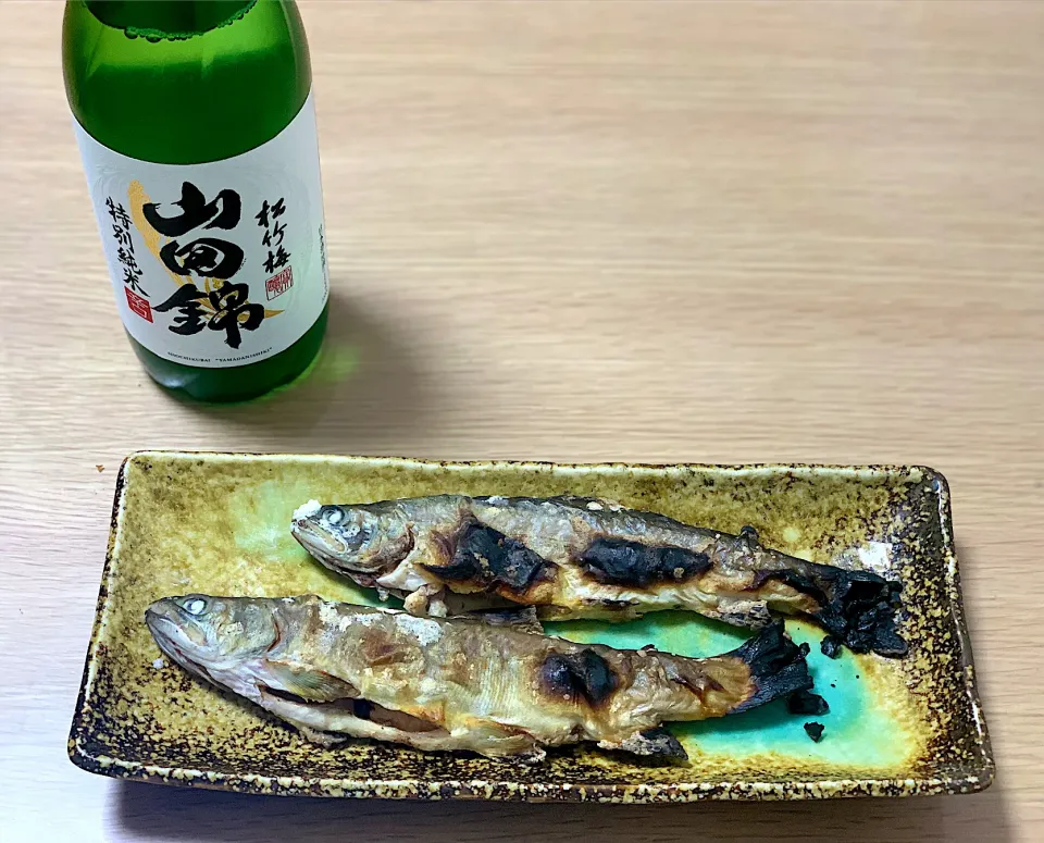 Snapdishの料理写真:イワナの塩焼き|☆アスカ☆さん