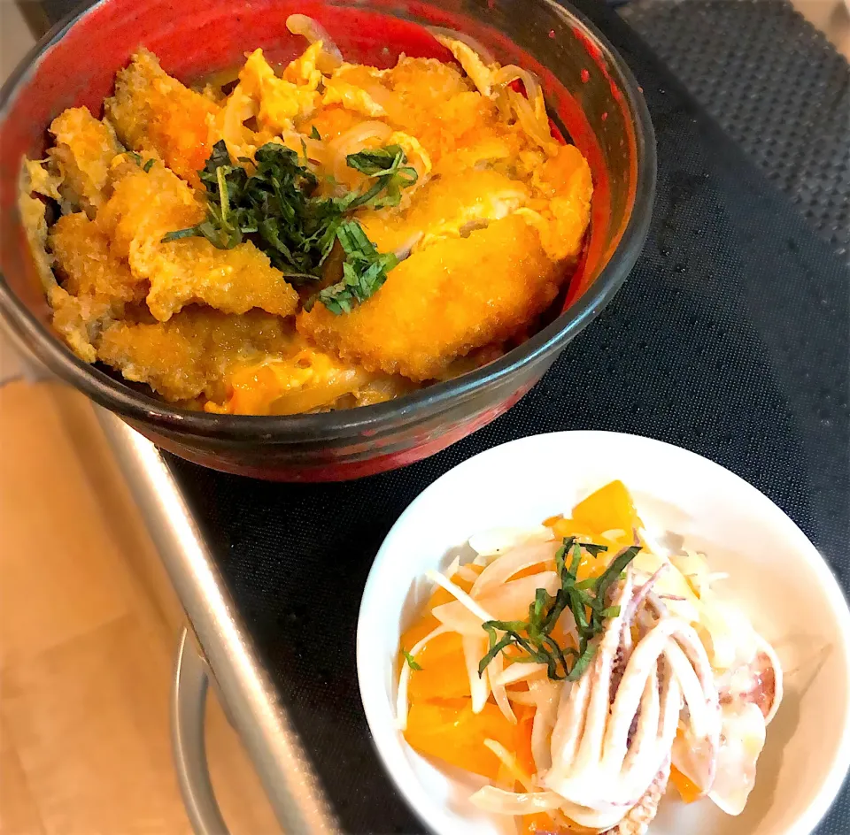 Snapdishの料理写真:チキンカツ丼|一言多い君さん