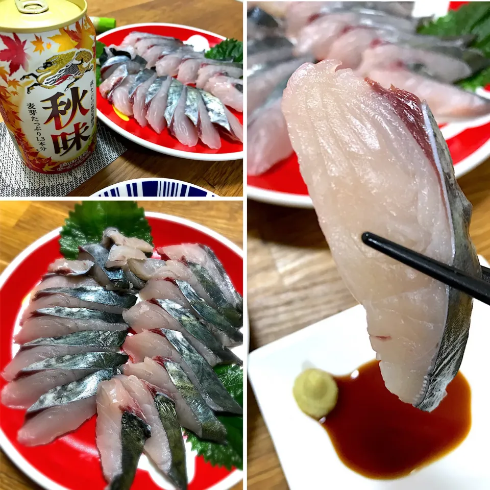 Snapdishの料理写真:鰆のお刺身|morimi32さん