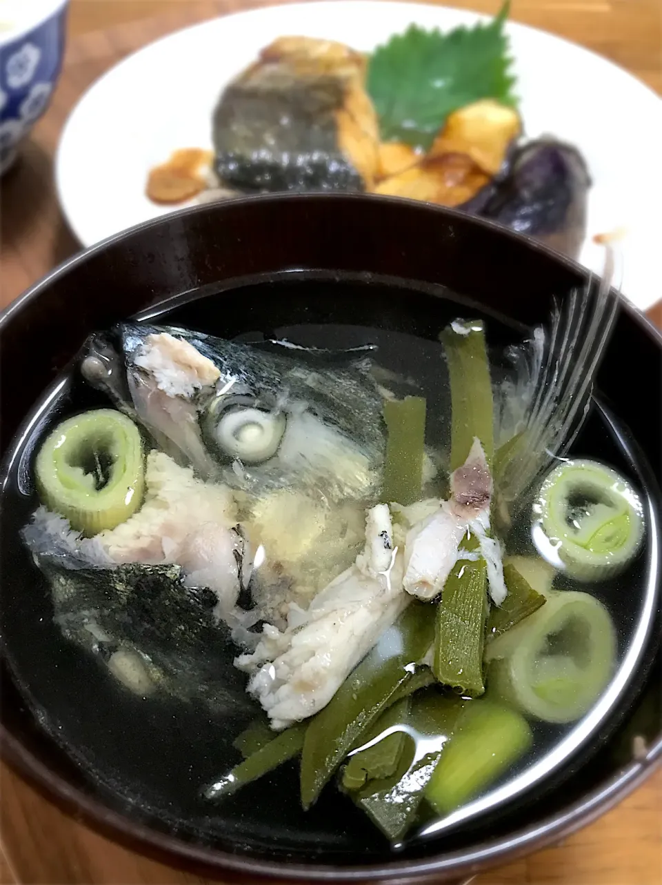 Snapdishの料理写真:鰆のカマの潮汁|morimi32さん