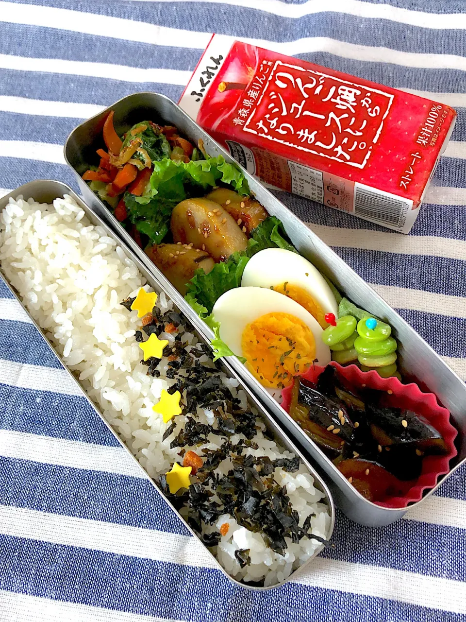 Snapdishの料理写真:レンコン肉詰弁当|まめすけ⭐︎さん