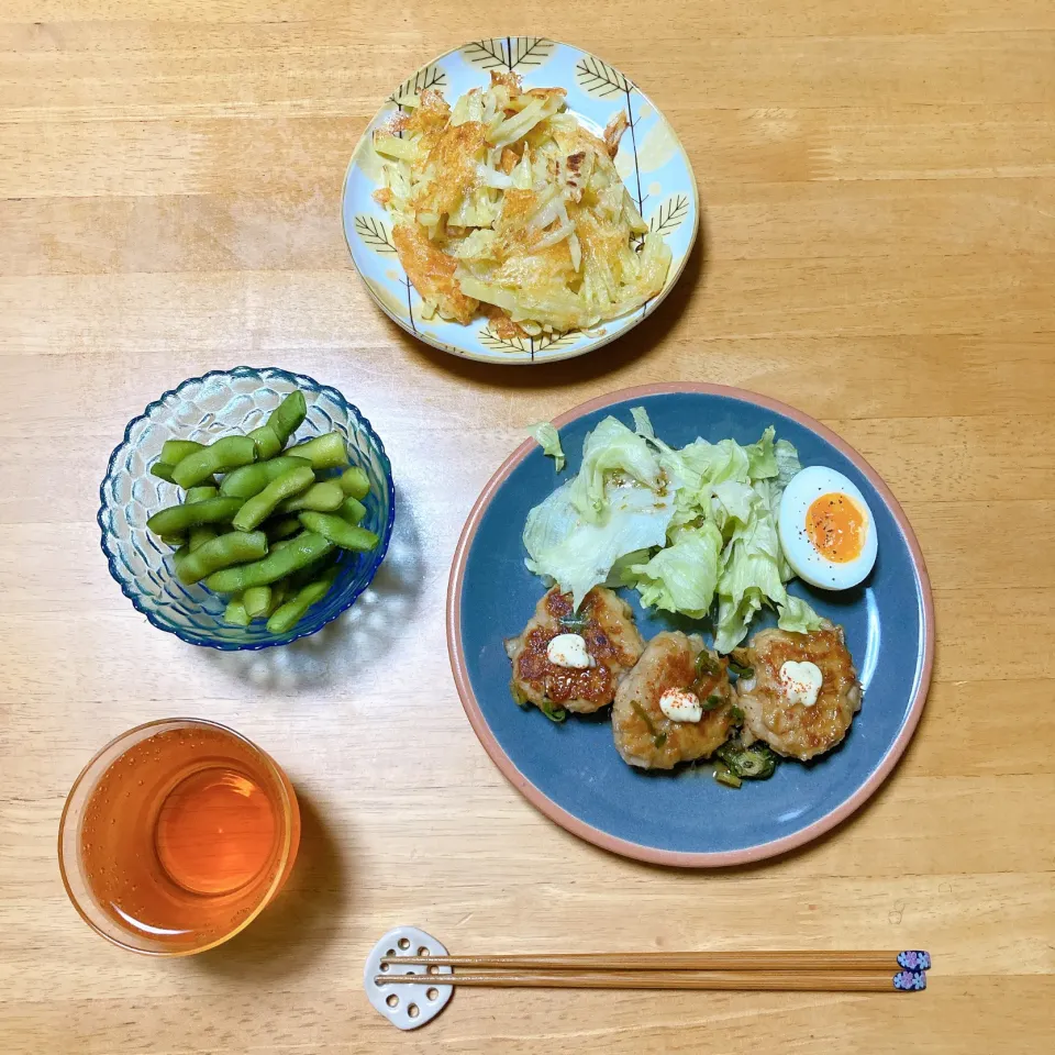 Snapdishの料理写真:甘辛れんこんつくね|ちゃみこさん