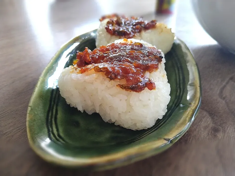 南蛮味噌焼きおにぎり|古尾谷りかこさん