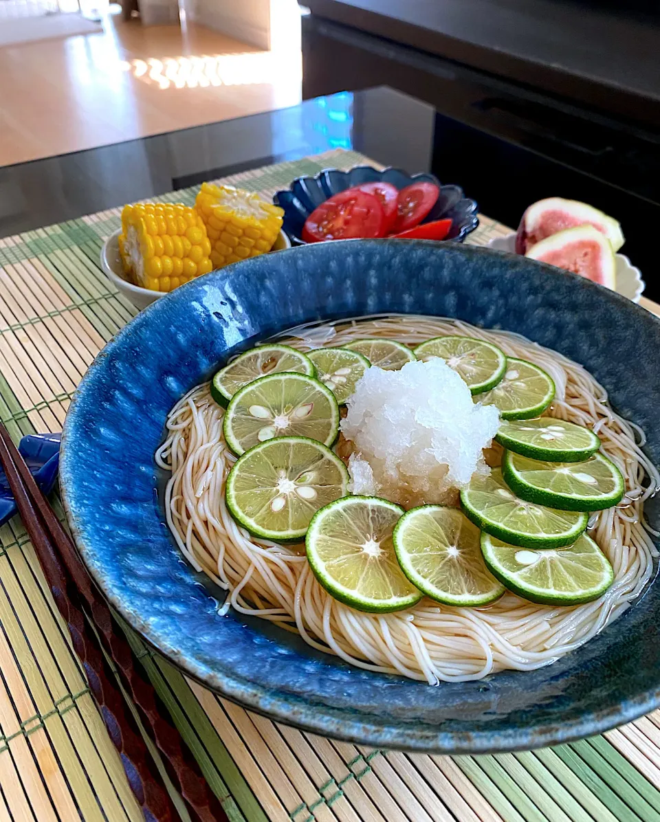 すだちおろし素麺🥢|ゆかりさん