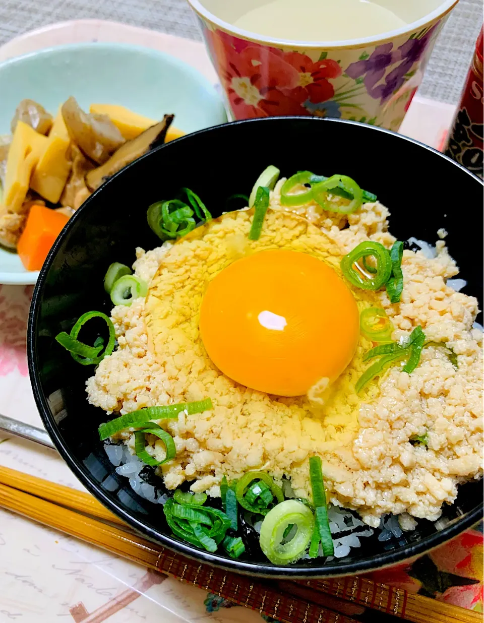 再現★すき家の鶏そぼろ丼🥄|ちはるさん